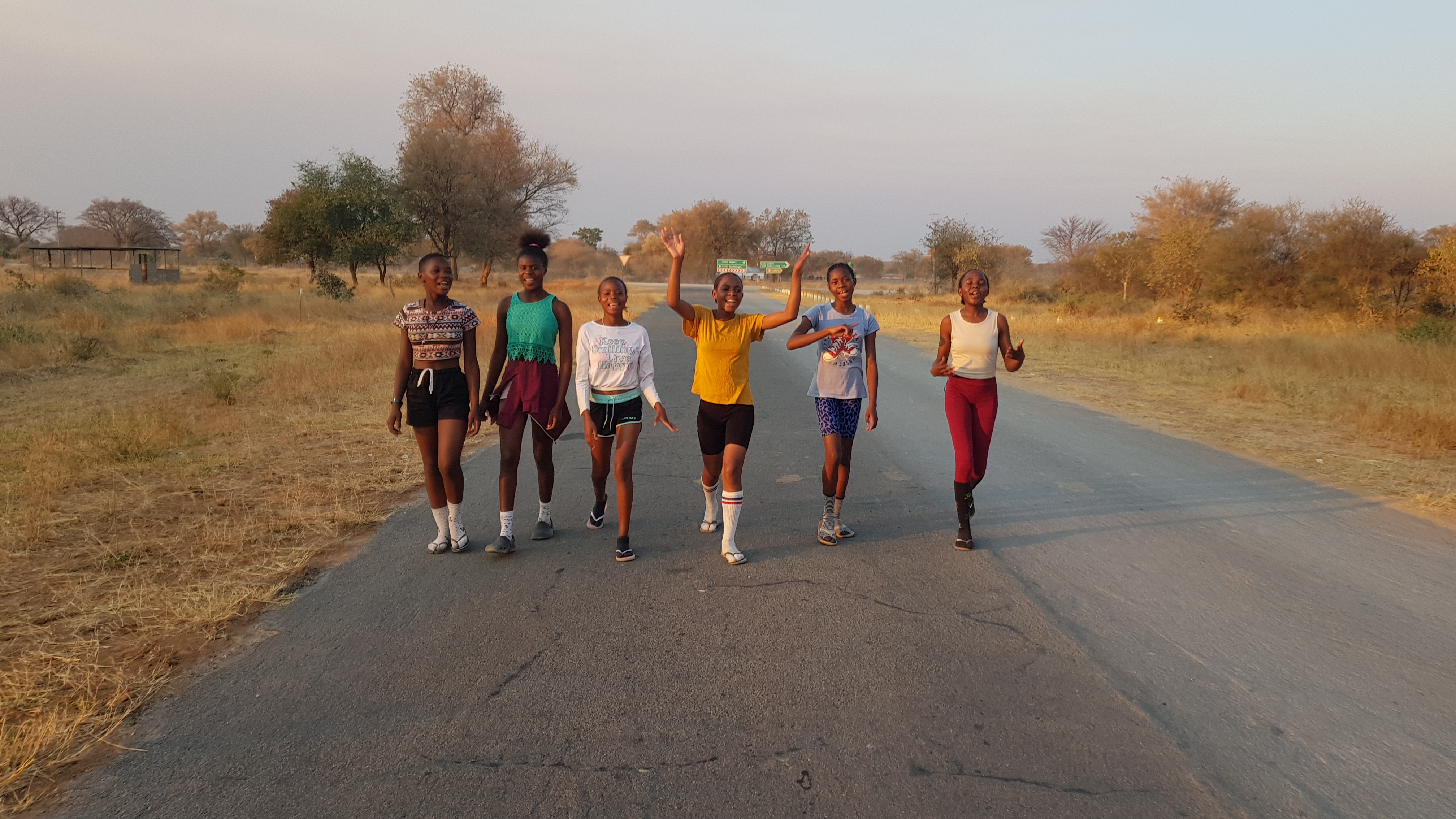 junge Frauen in Namibia