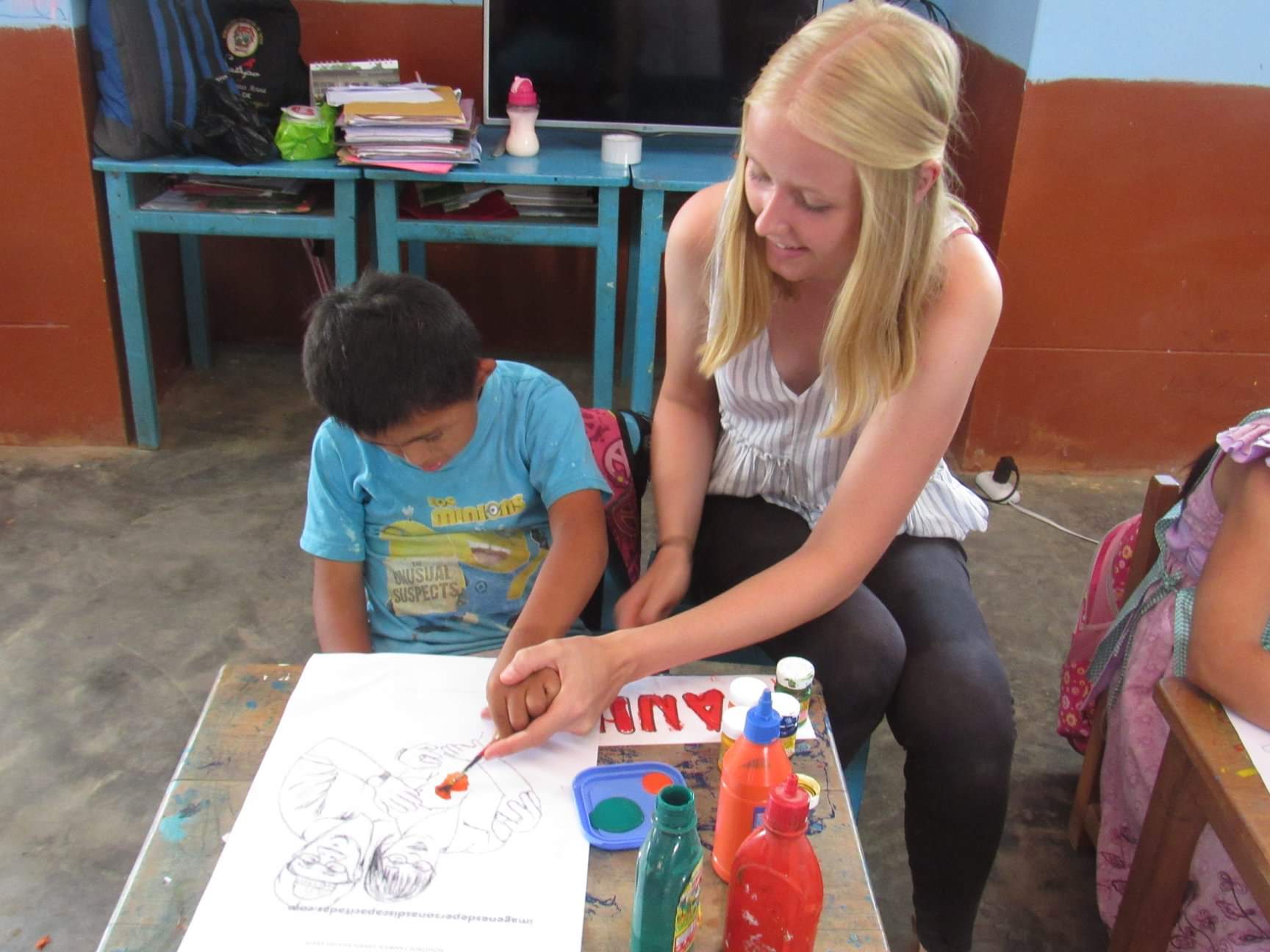 Ann-Kathrin in Pangoa, Peru