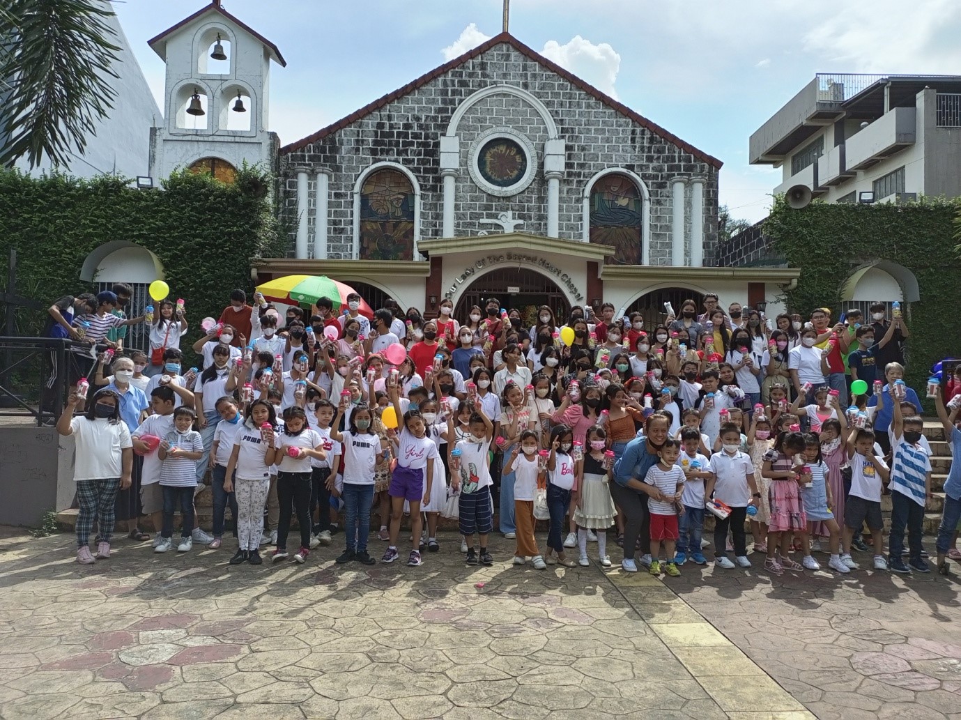 Weihnachtsfeier in Manila