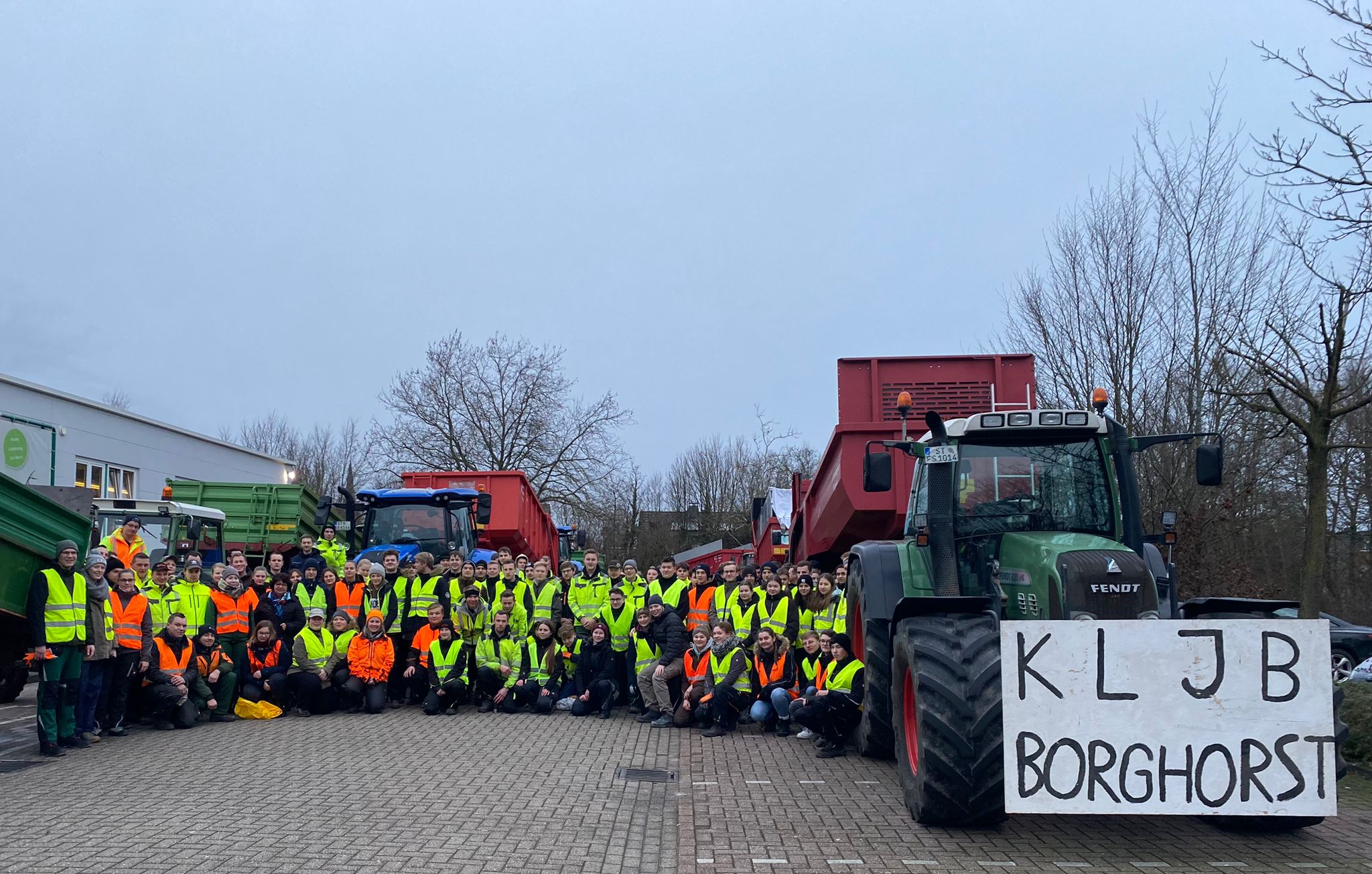 Tannenbaumaktion der KLJB Borghorst 2023